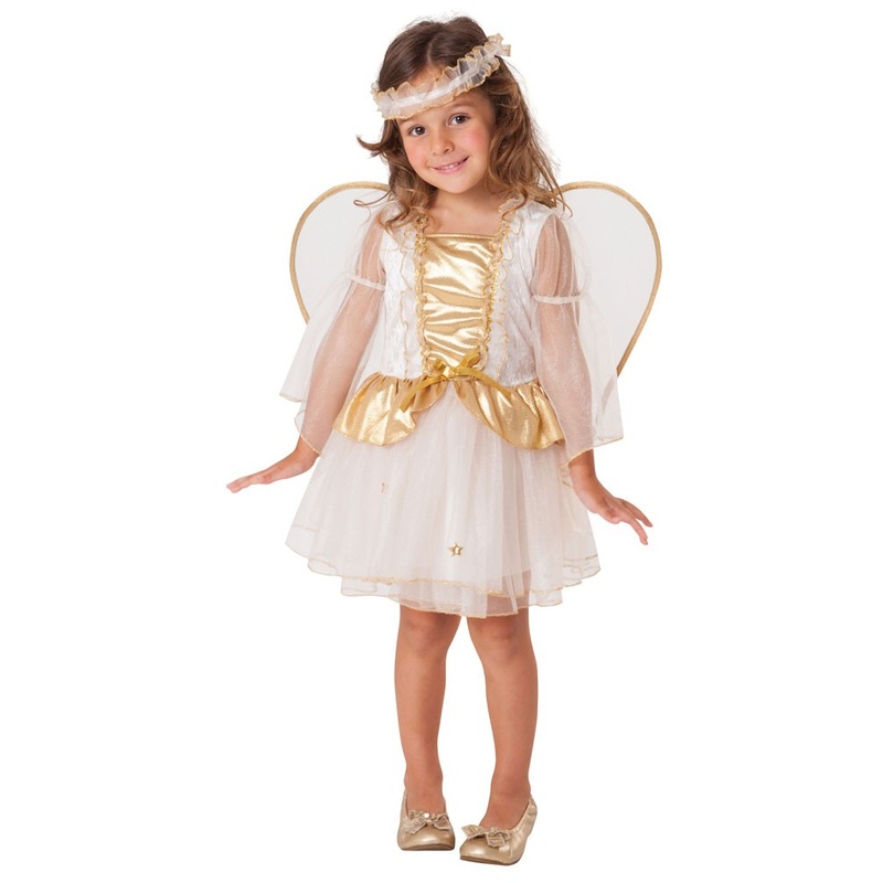 Mini angel child costume