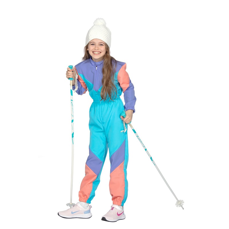 Retro ski suit costume for children 116