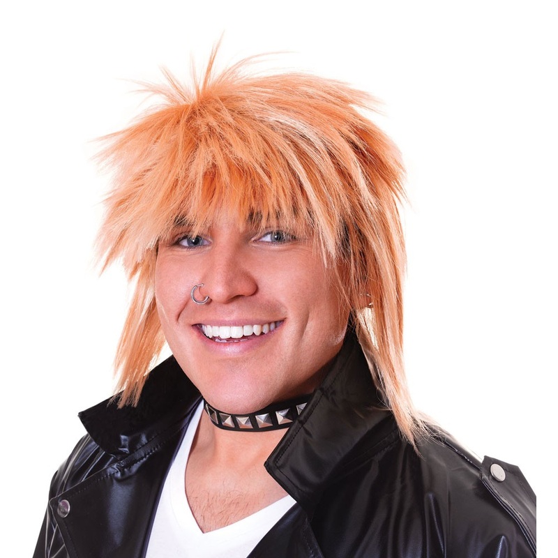 Rocky tousled Spike men's wig