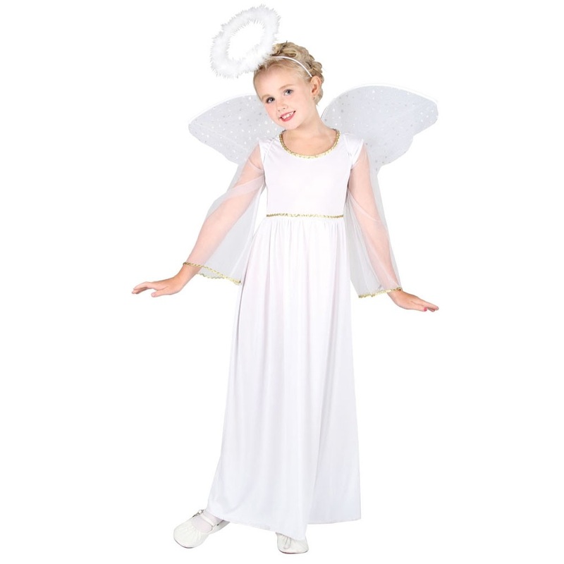 Snowflake angel child costume