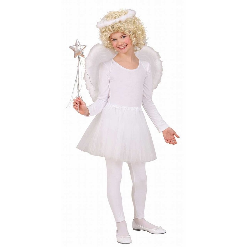 White children's angel set 3 pieces