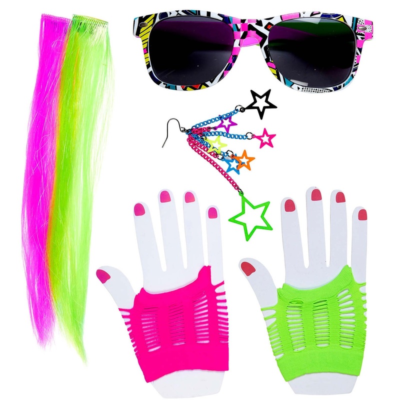 80s party girl disguise set