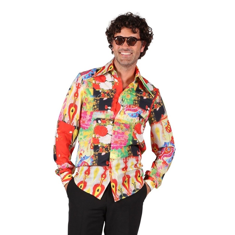 Colorful men's shirt S