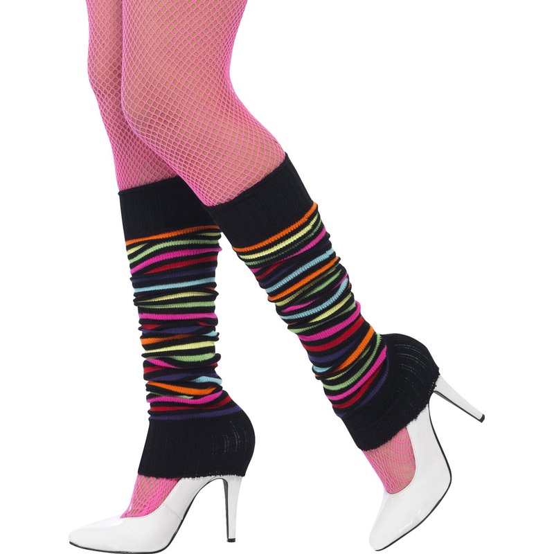 Colorful neon gauntlets