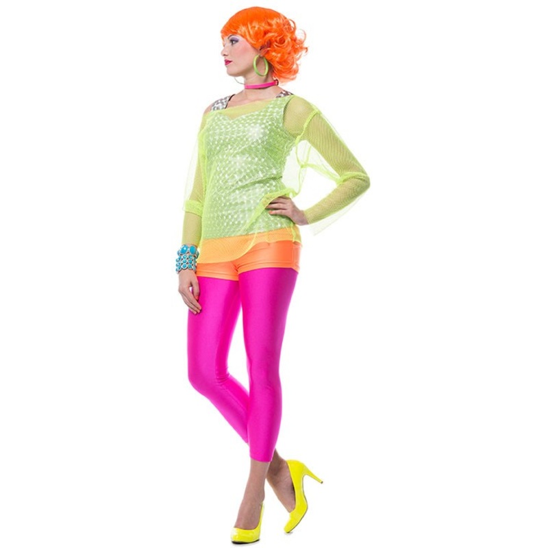 Neon fever hot pants orange 34