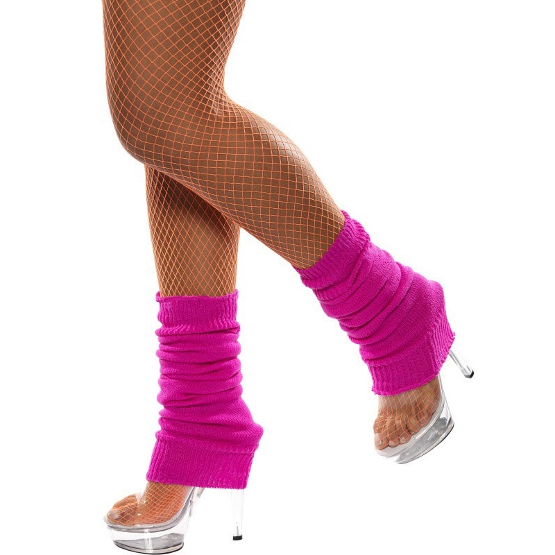 Neon pink retro gauntlets