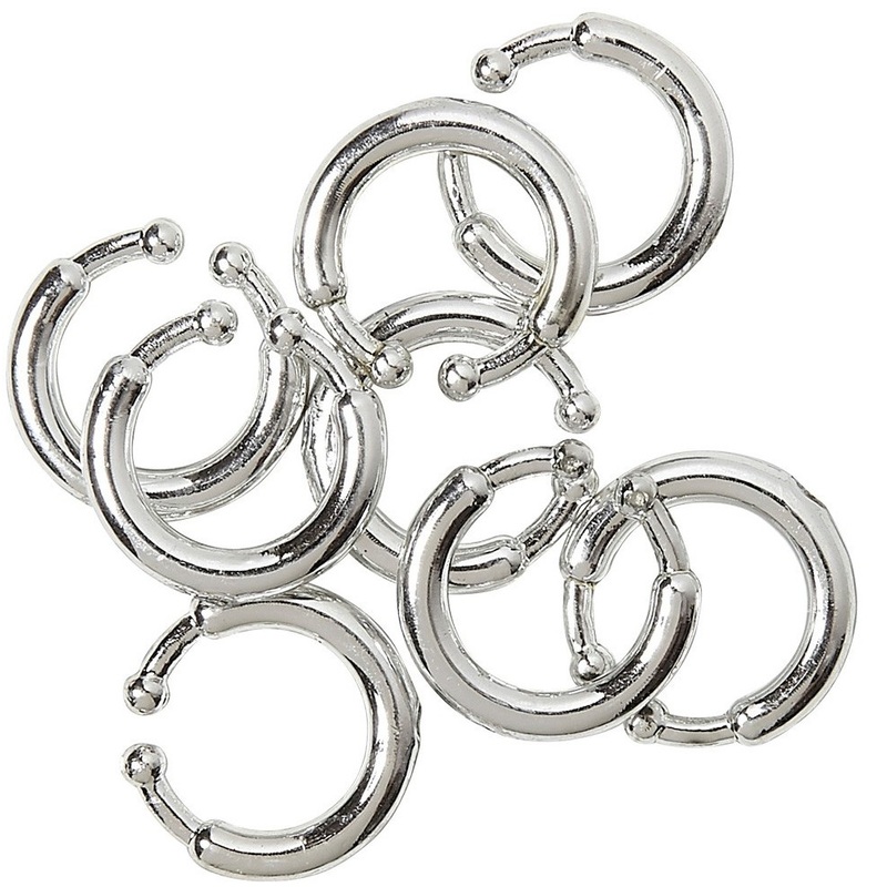 Piercing clip set 8 pieces
