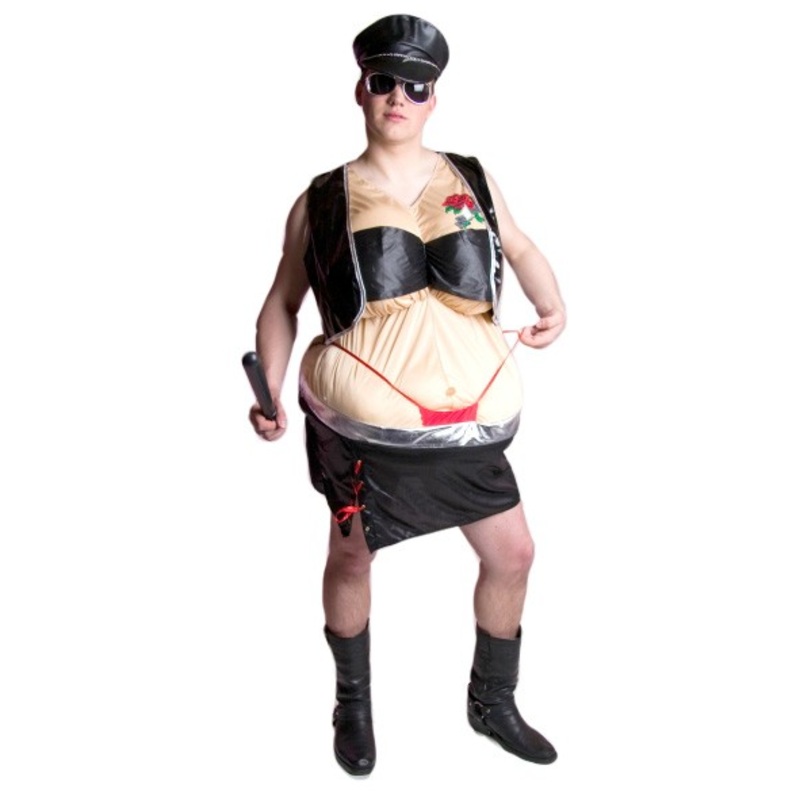 Skirt tube fatsuit mens costume