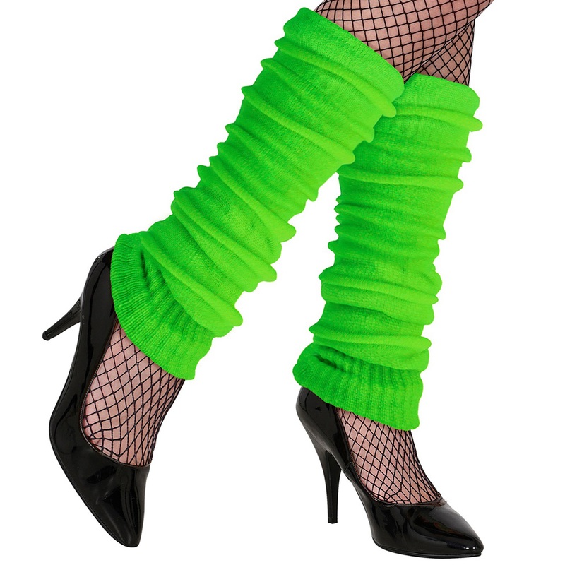 80s neon green gauntlets