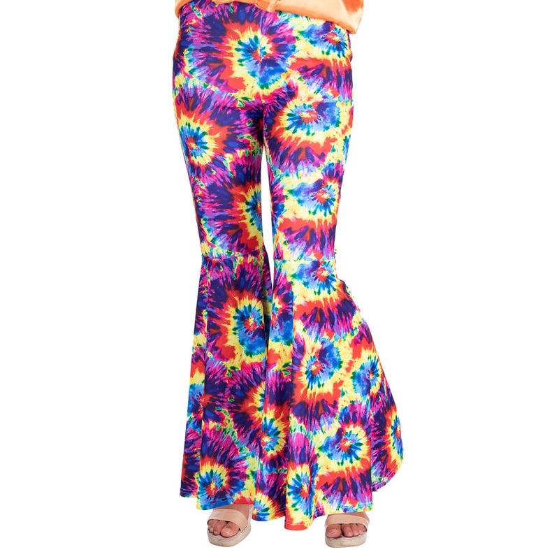 Batik hippie bell bottoms for women 34-36