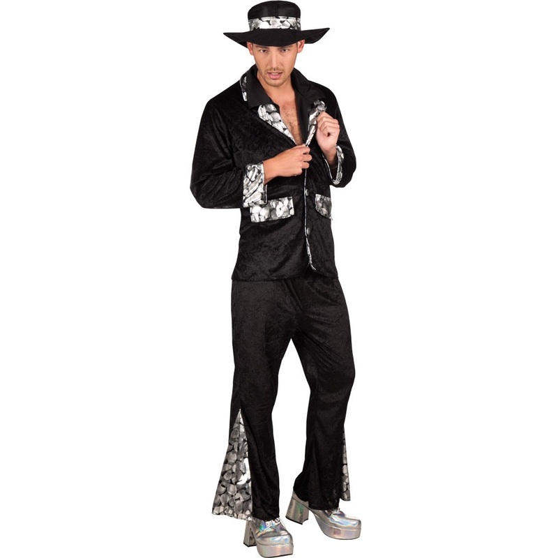 Black disco star Freddy party suit 50-52