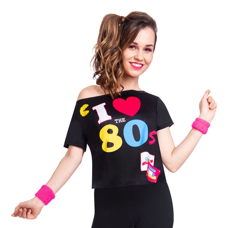 I love the 80s shirt for women S-M