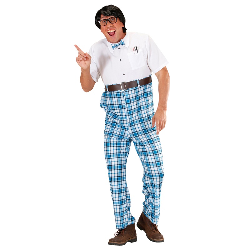 Know-it-all nerd Kunibert men's costume S