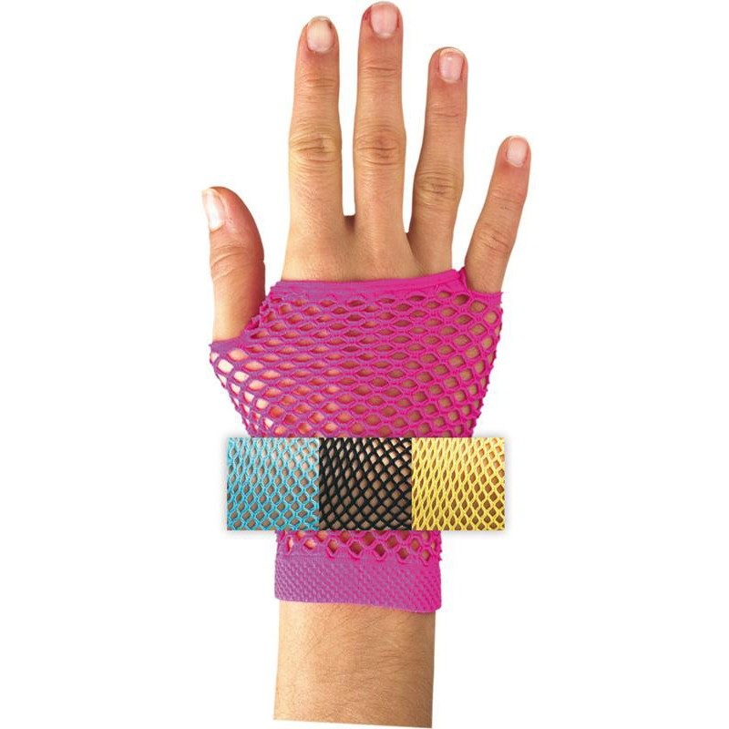 Mesh glove cuffs