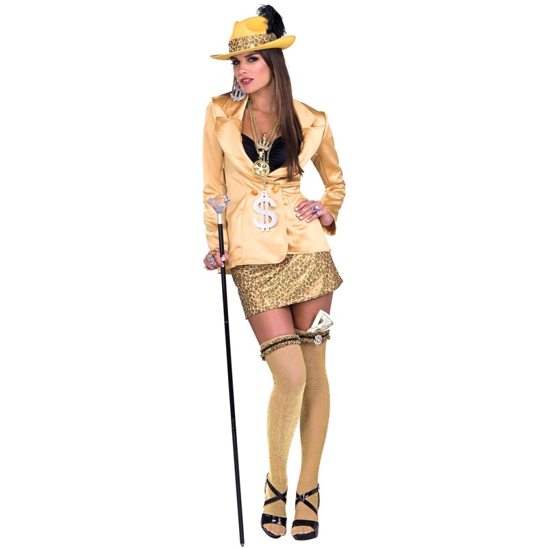 Pimp Lady Alycia Premium Costume