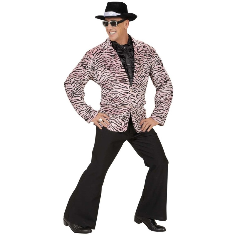 Pink men's tiger jacket M-L