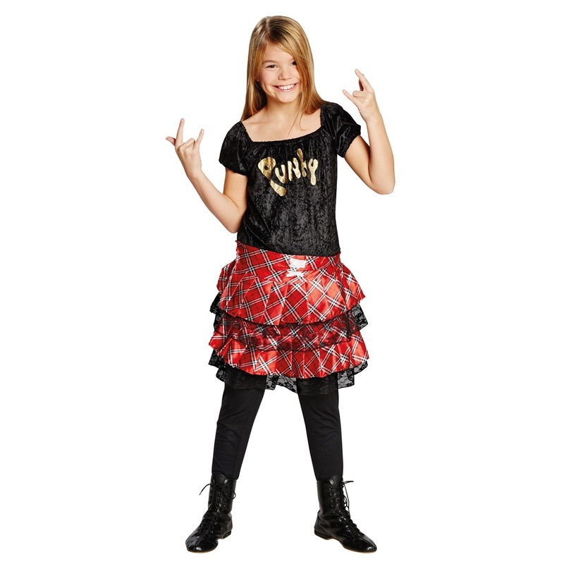 Punk Girlie Child Costume 116