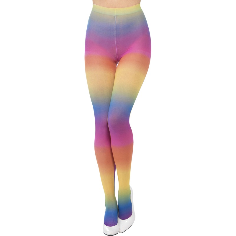 Rainbow tights women