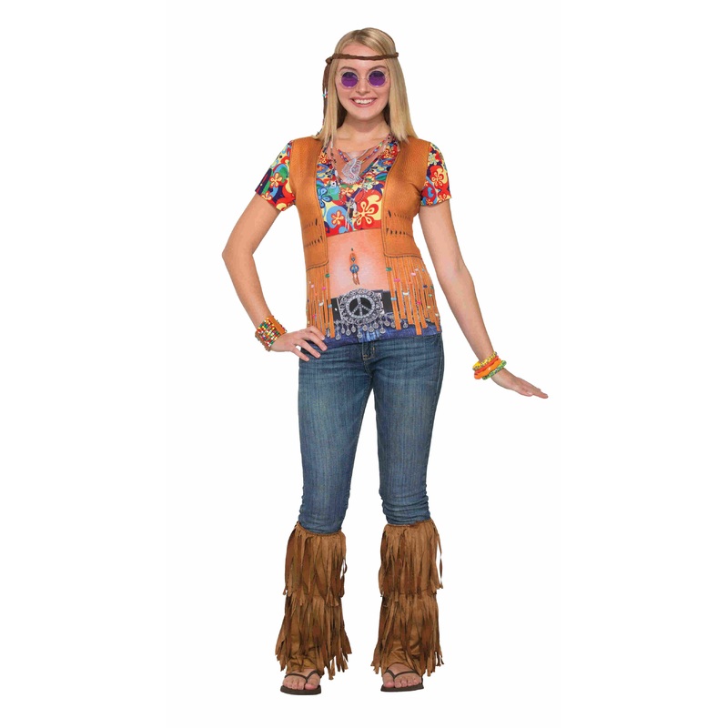 3D hippie ladies shirt