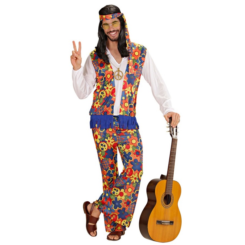 Colorful hippie costume Liam S