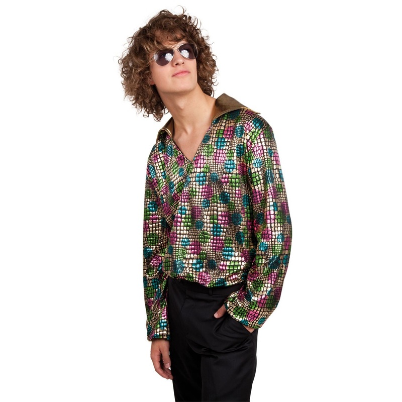 Disco ball men's shirt