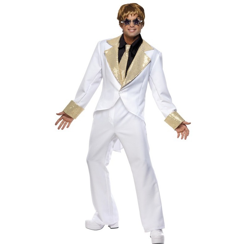 Glamor Disco King 70s costume M