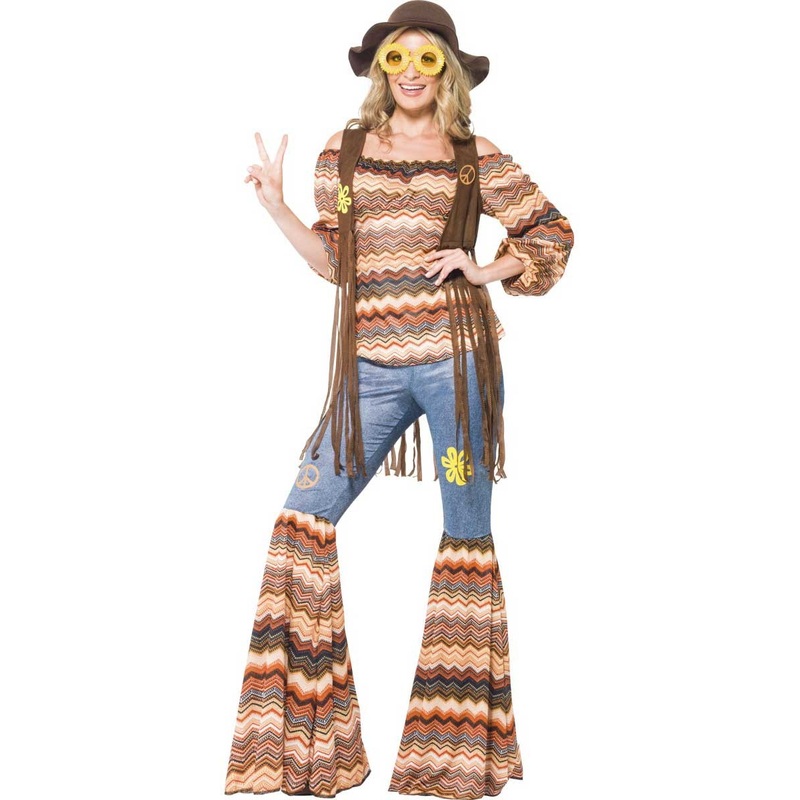 Hannah hippie ladies costume S