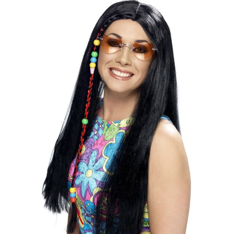 Hippie bridal wig