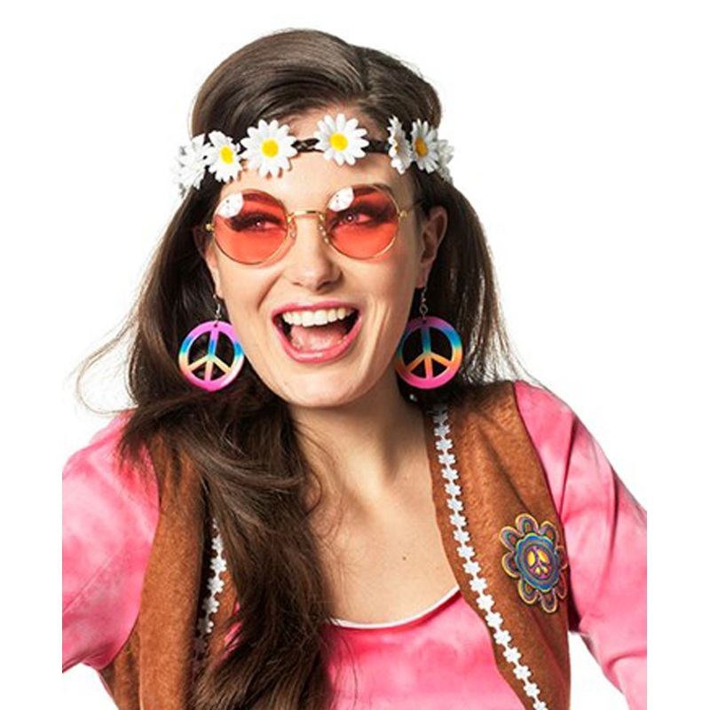 Hippie costume accessories set