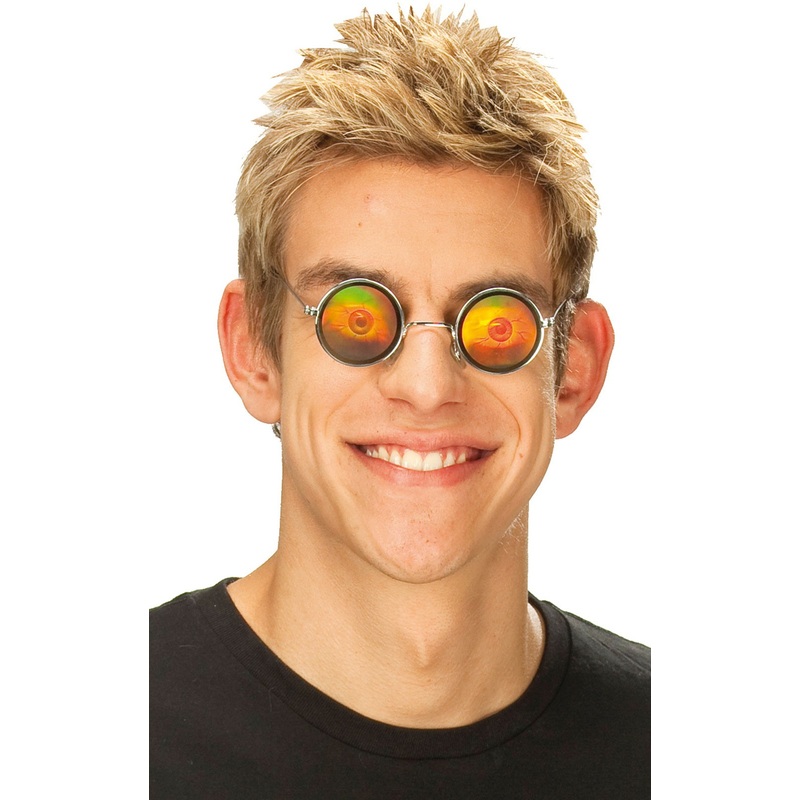 Hologram eyeball glasses