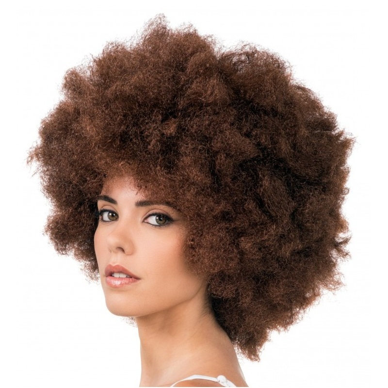 Mahogany Afro Wig Deluxe