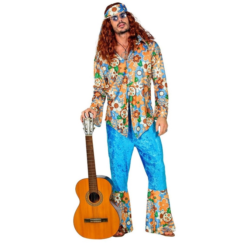 Rock star hippie costume Eddy XL