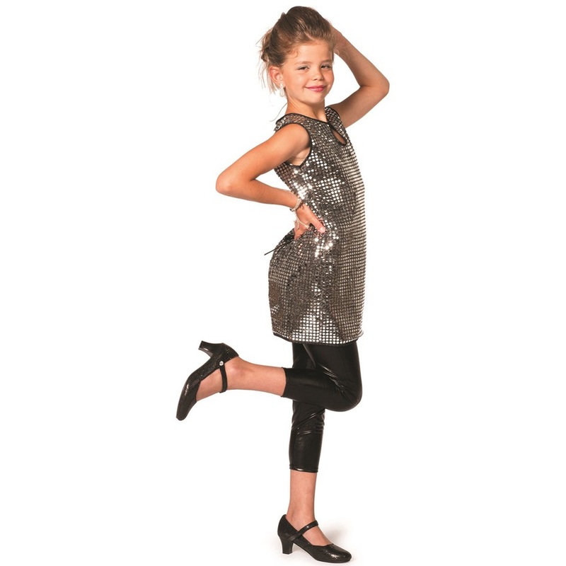 Sequin disco dress 70s for children 116
