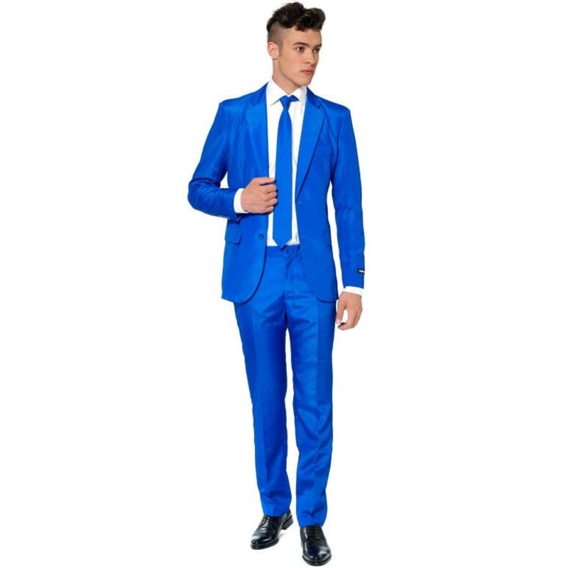 Suitmeister party suit Solid Blue S