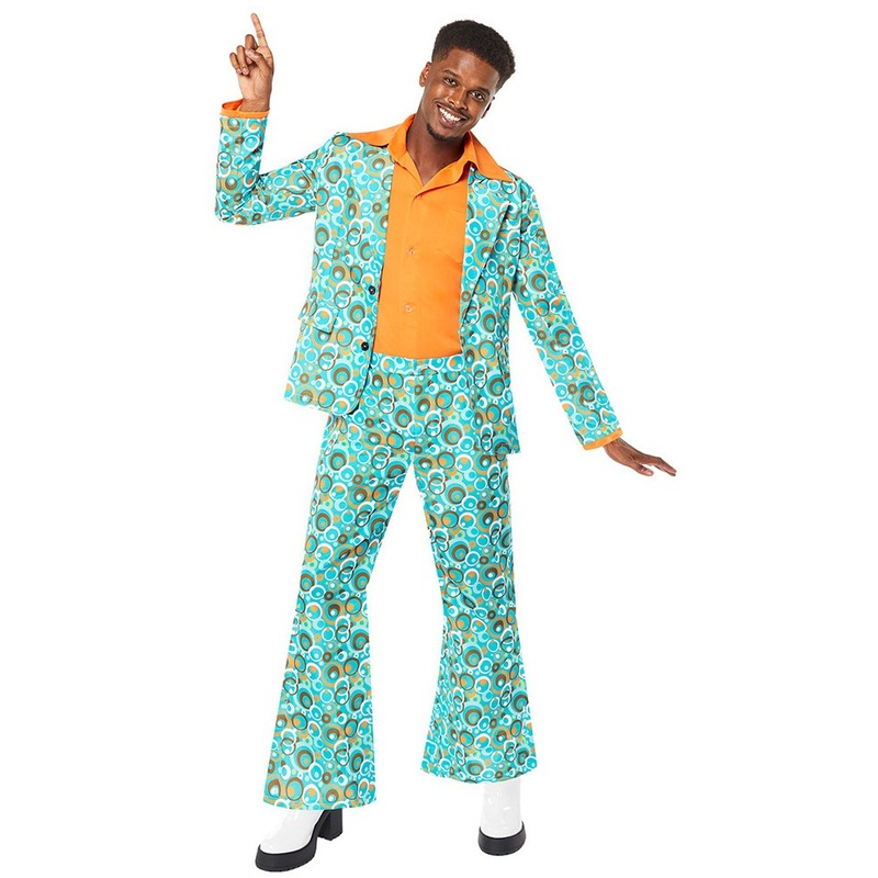 Vintage 70's Party Suit Mens S