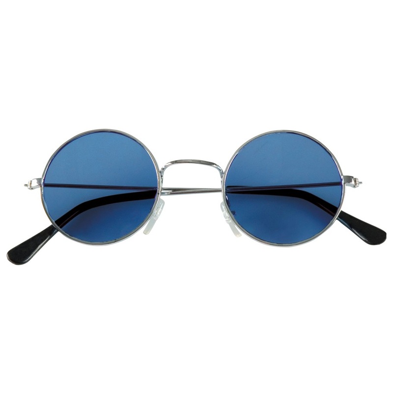 Blue hippie glasses John Lennon