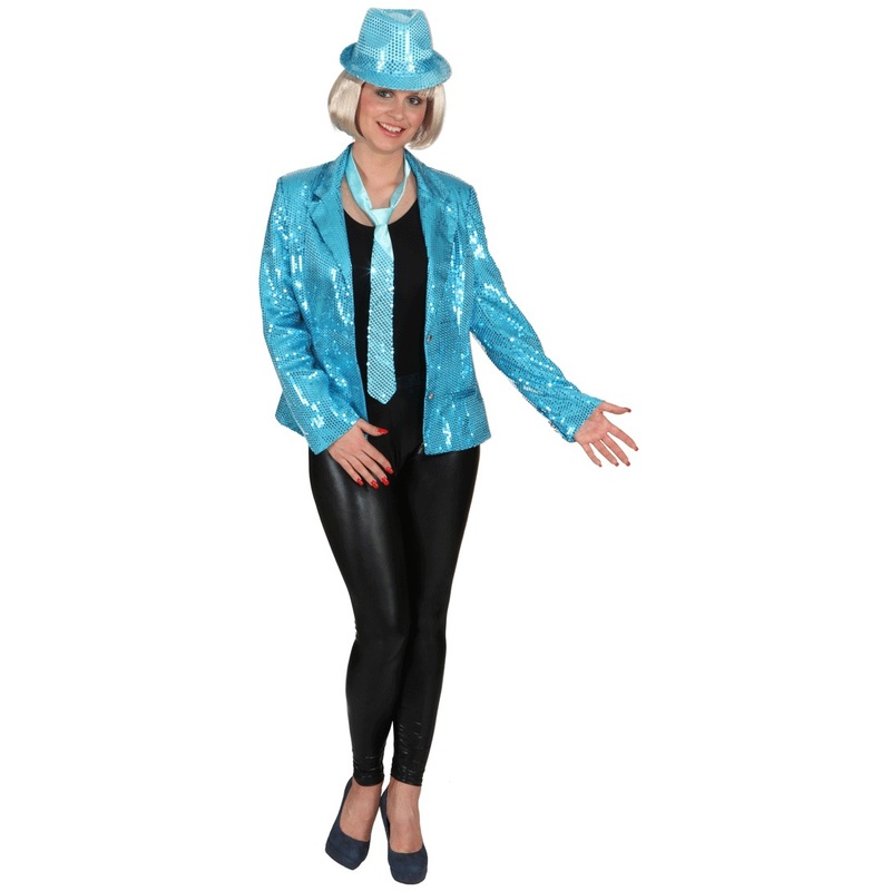 Blue ivy sequin jacket 36