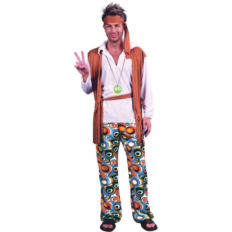 Cool hippie costume Freddy M-L