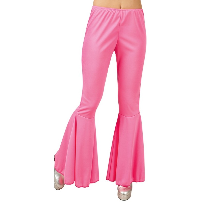 Pink oldie star bell bottoms