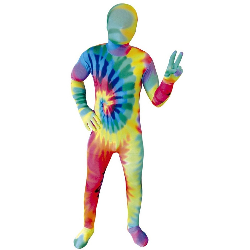 Rainbow swirl kids morphsuit S