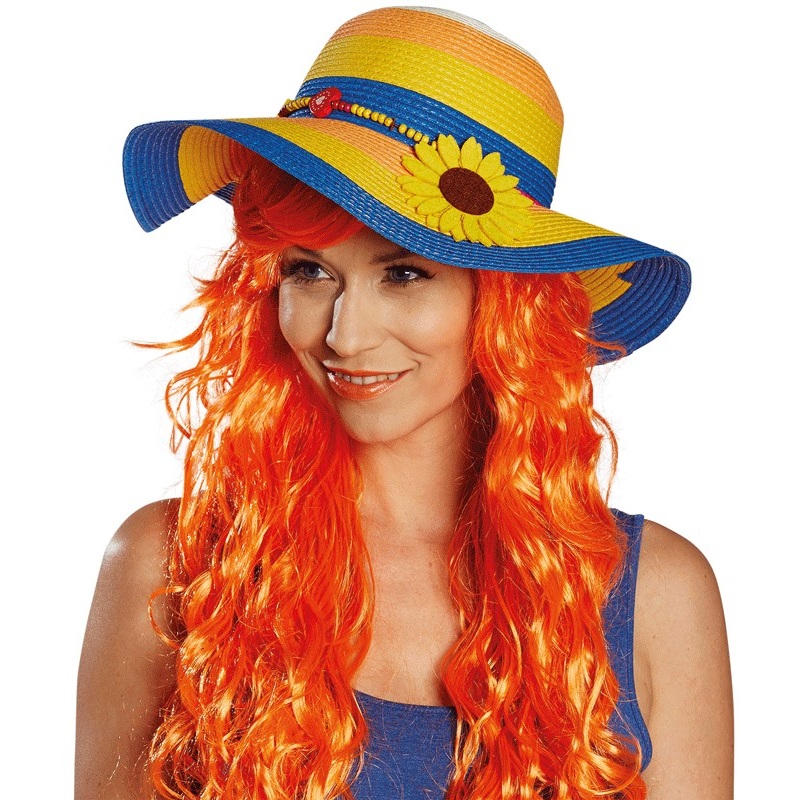 Summery straw hat for women Sunny