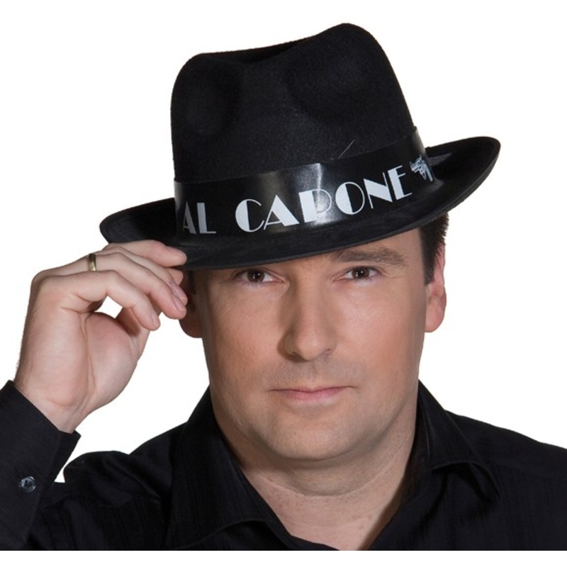 Al Capone Mafia Fedora Hat