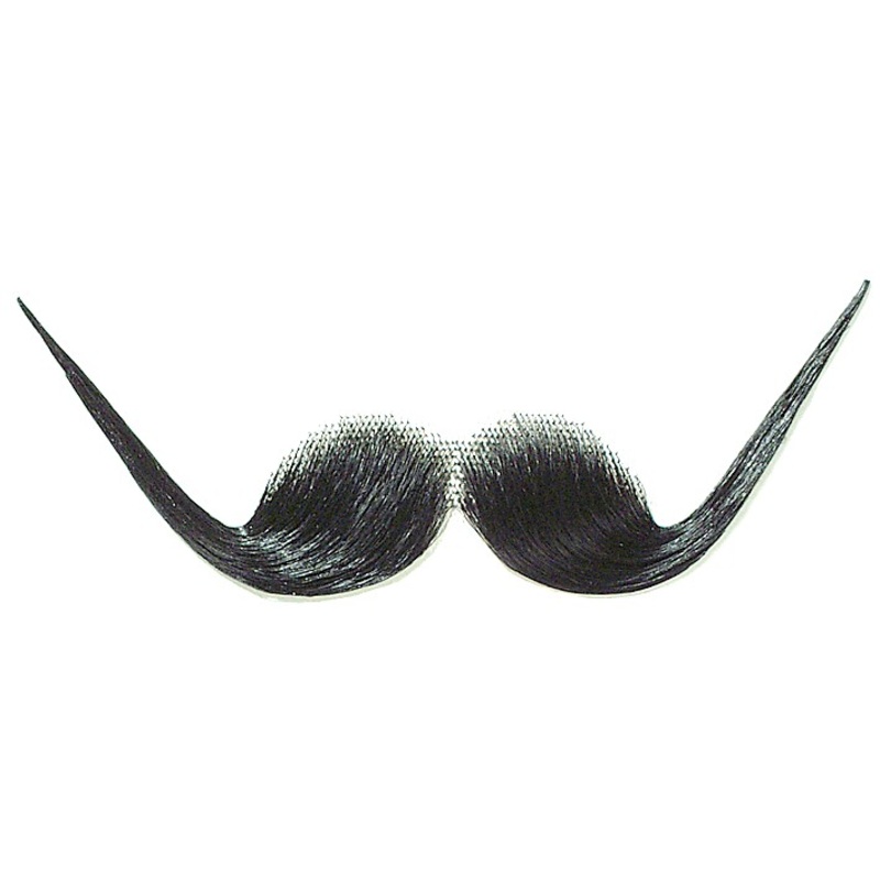 Black goatee for men
