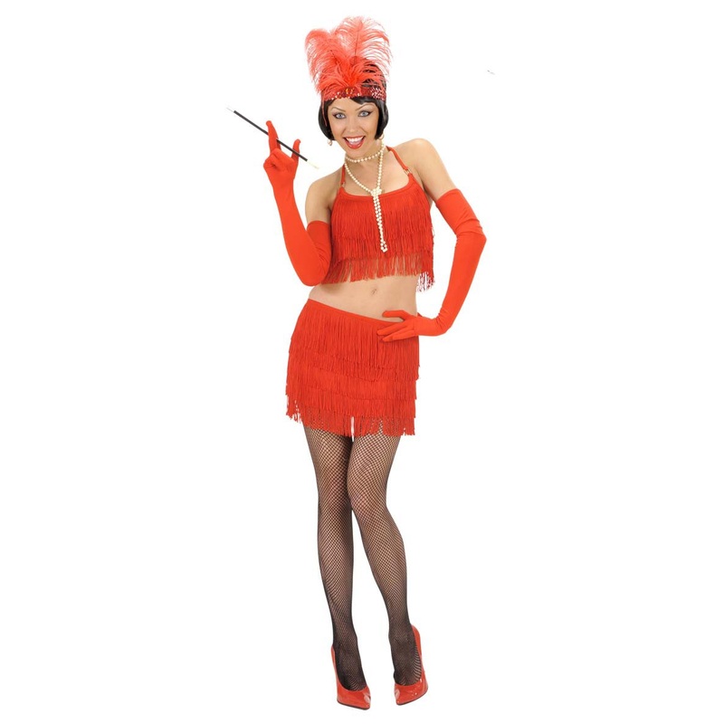 Charleston 20s costume red S