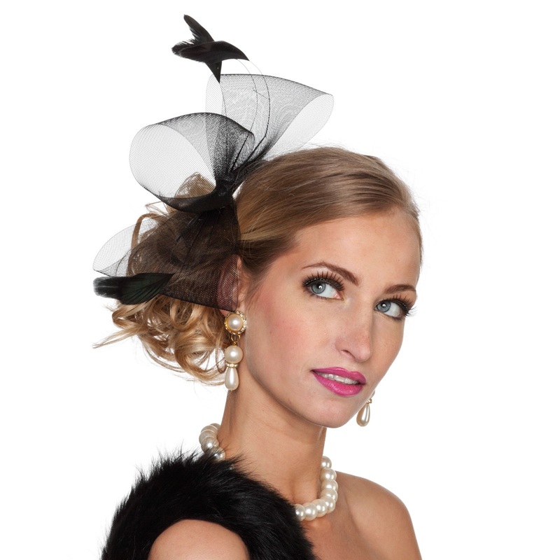 Elegant tulle bow headband