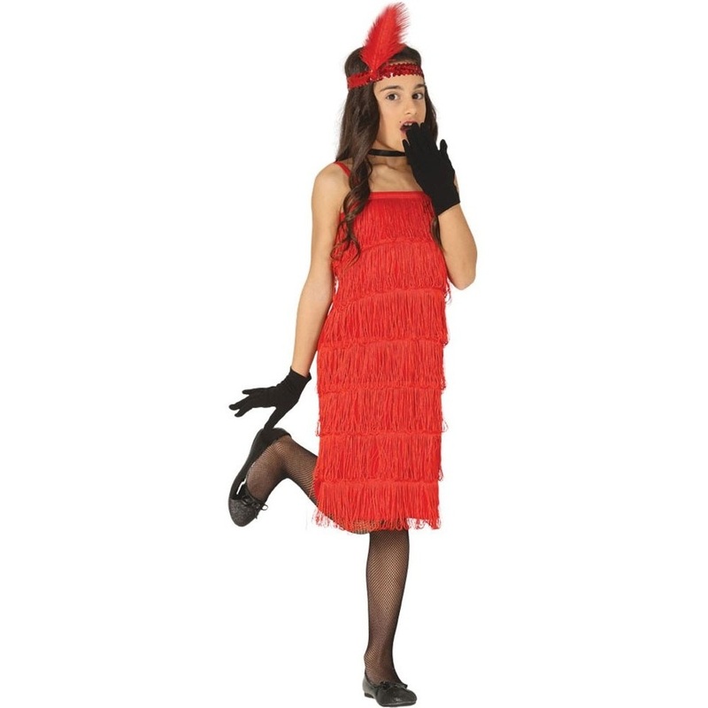 Red flapper girl Giulia costume
