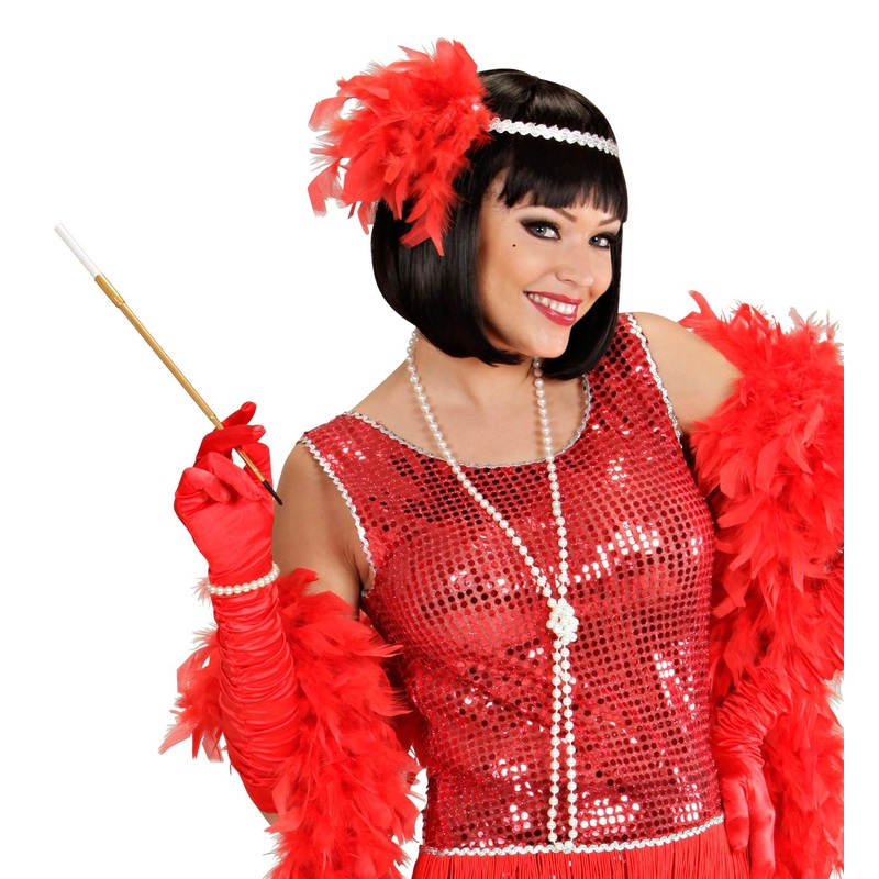 White pearl necklace 160cm