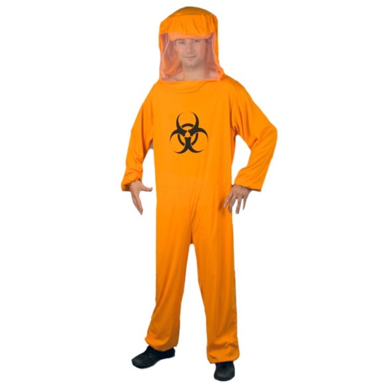 Biohazard protective suit costume