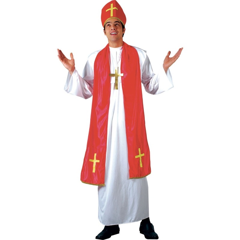 Bishop Cardinal Ratzefix Costume Deluxe M-L