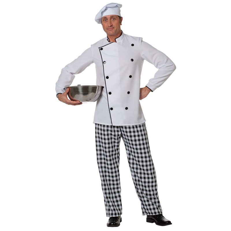 Checkered chef costume 50